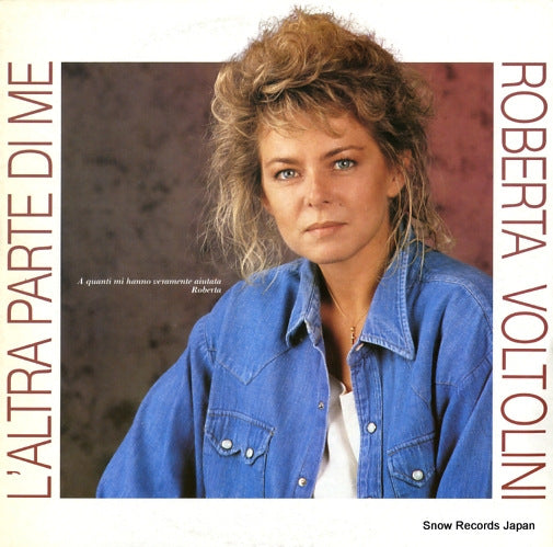VOLTOLINI, ROBERTA l'altra parte di me FM13625