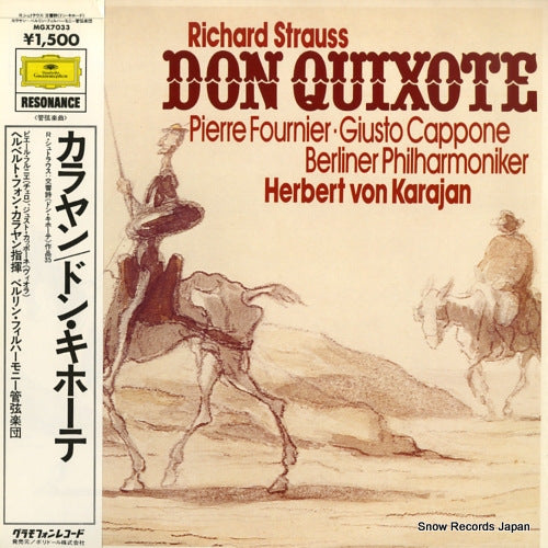 KARAJAN, HERBERT VON r.strauss; don quixote MGX7033