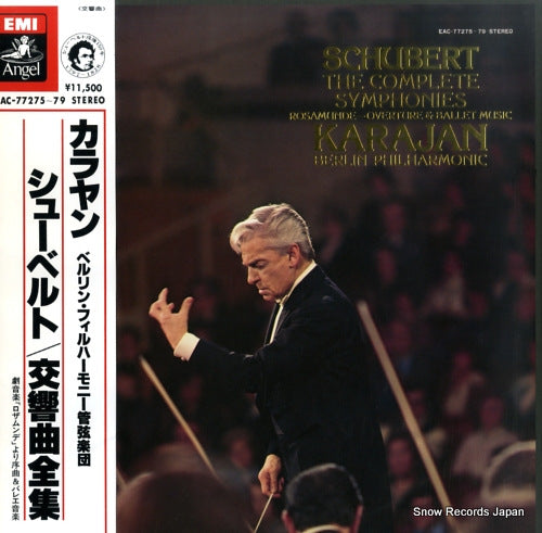 KARAJAN, HERBERT VON schubert; the complete symphonies EAC-77275