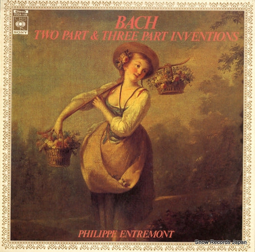 ENTREMONT, PHILIPPE bach; two part & three part inventions FCCA-139