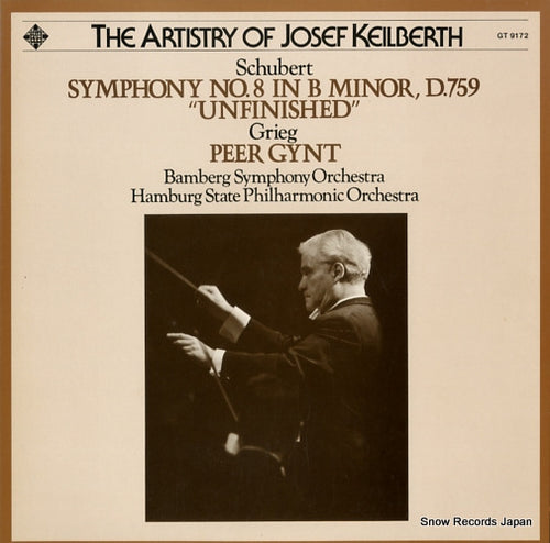 KEILBERTH, JOSEPH schubert; symphony no.8 in b minor d.759 GT9172