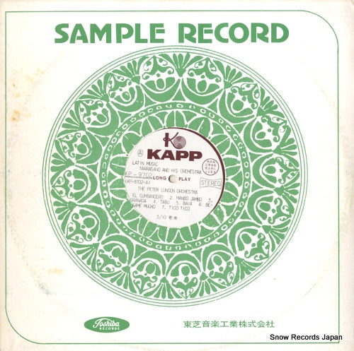 TARRAGANO latin music KP-9702