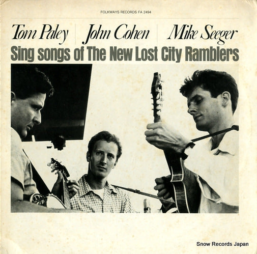 V/A sing songs of the new lost city ramblers FA2494