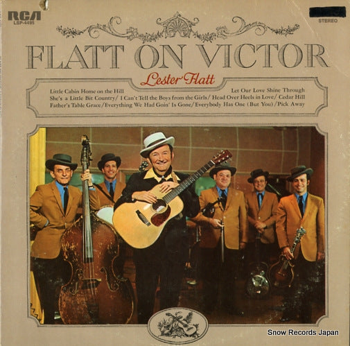 FLATT, LESTER flatt on victor LSP-4495