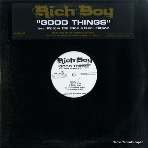RICH BOY good things INTR121541