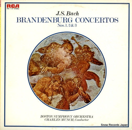 MUNCH, CHARLES bach; brandenburg concertos vol.1 RGC-1127