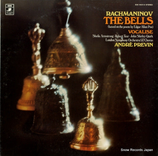 PREVIN, ANDRE rachmaninov; the bells EAC-80314