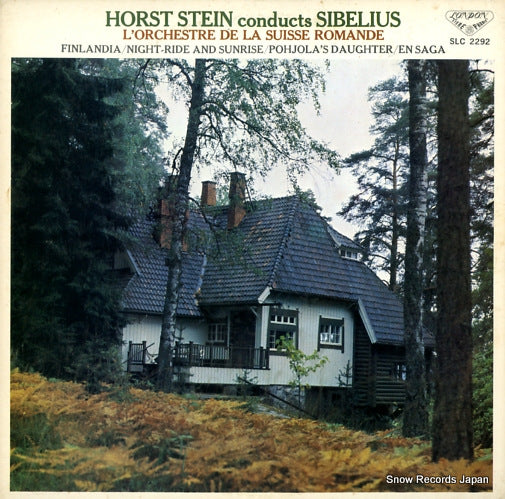 STEIN, HORST sibelius; l'orchestre de la suisse romande SLC2292