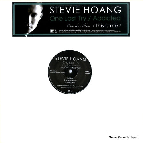 HOANG, STEVIE one last try / addicted MRL1980-1011