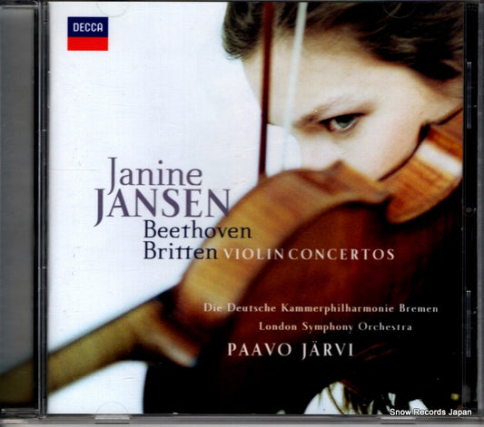 JANSEN, JANINE beethoven; violin concertos 4781530