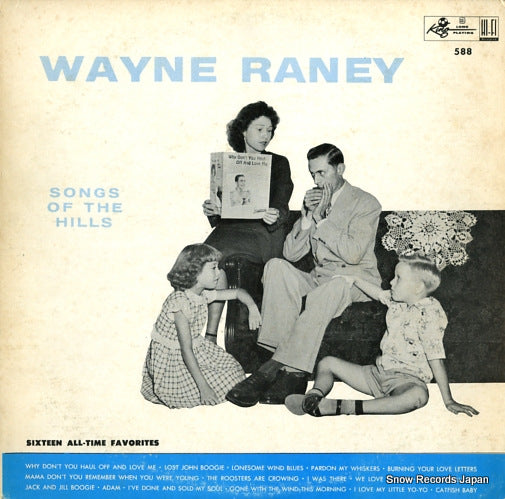 RANEY, WAYNE songs of the hills KING588