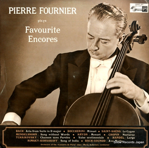 FOURNIER, PIERRE favorite encores SMS-2369V