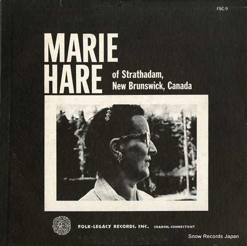 HARE, MARIE marie hare of strathadam new brunswick, canada FSC-9