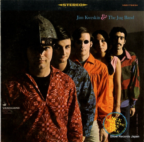 KWESKIN, JIM, AND THE JUG BAND see reverse side for title VSD-79234
