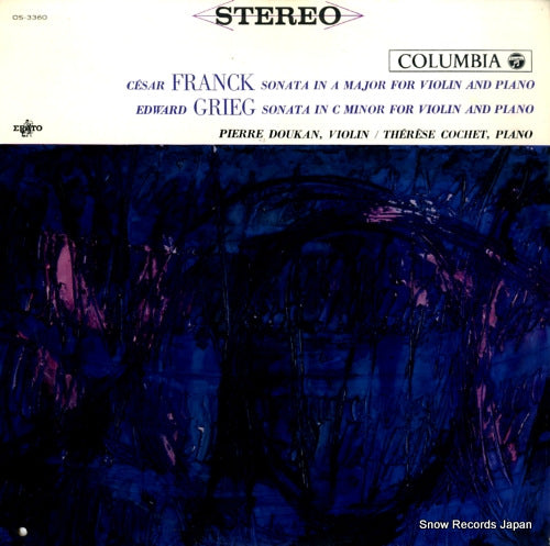 DOUKAN, PIERRE franck; sonata in a major for violin and piano OS-3360