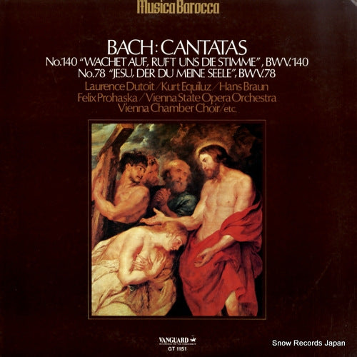 PROHASKA, FELIX bach; cantatas no.140 & no.78 GT1151