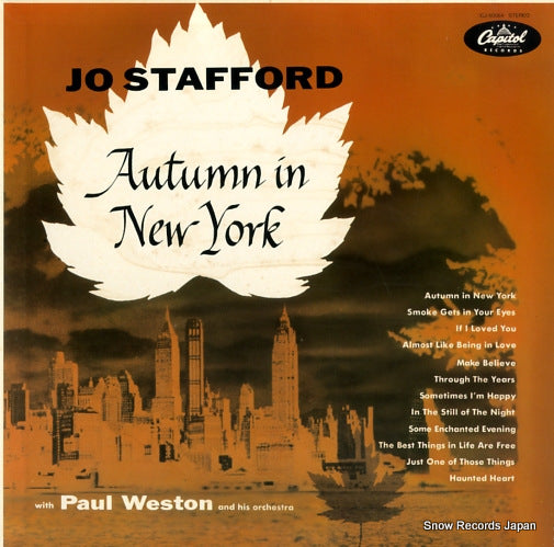 STAFFORD, JO autumn in new york ECJ-50064