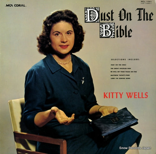 WELLS, KITTY dust on the bible MCL-1091