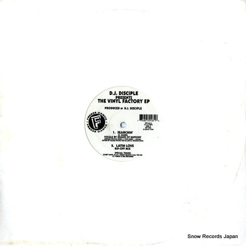 DJ. DISCIPLE the vinyl factory ep TNT-48