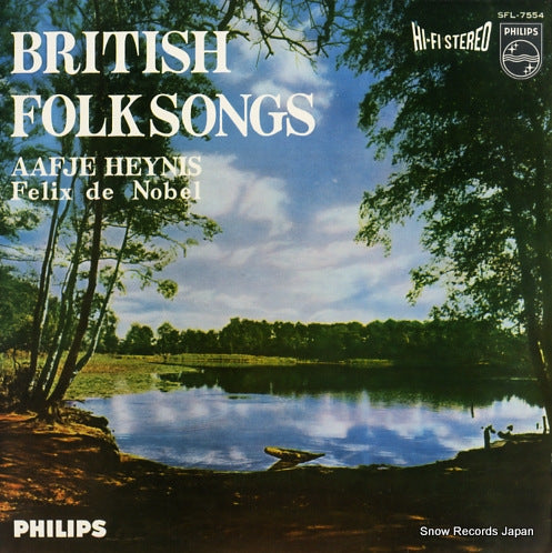 HEYNIS, AAFJE british folk songs SFL-7554