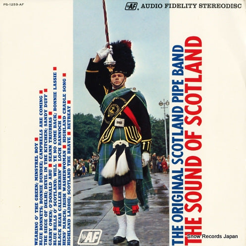 ORIGINAL SCOTLAND PIPE BAND, THE the sound of scotland PS-1259-AF