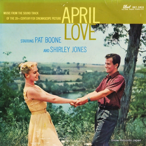 BOONE, PAT, AND SHIRLEY JONES april love DOT-5016