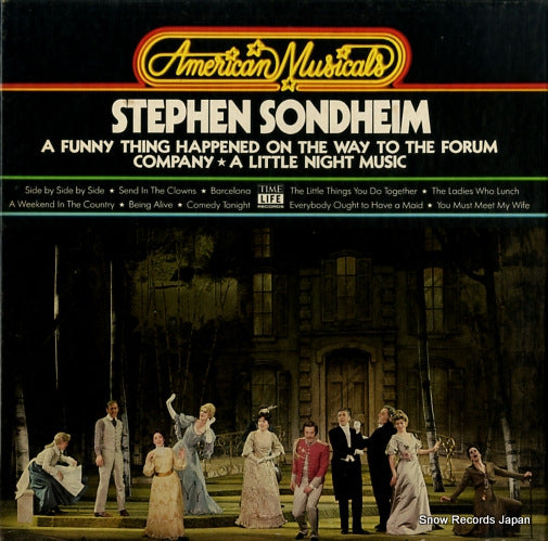 SONDHEIM, STEPHEN a funny thing happened on the way to the forum STL-AM12
