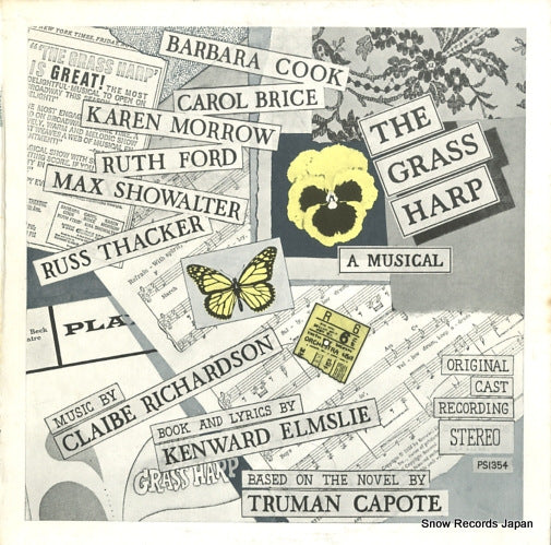 RICHARDSON, CLAIBE the grass harp PS1354