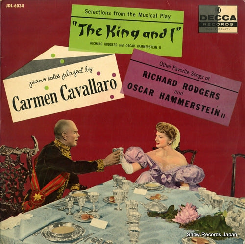 CAVALLARO, CARMEN the king and i JDL-6034