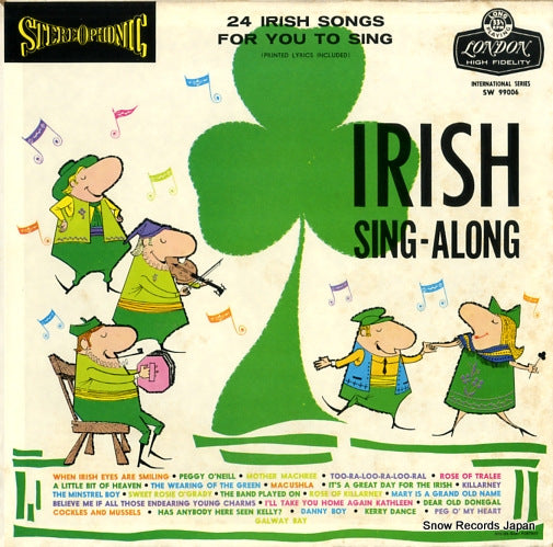 MARTIN, DENIS irish sing-along SW99006