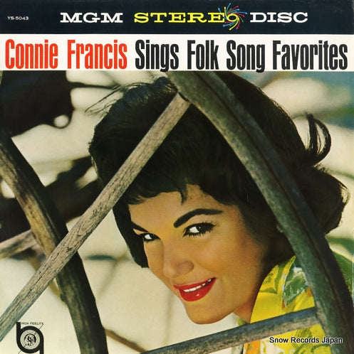 FRANCIS, CONNIE sings folk song favorites YS-5043
