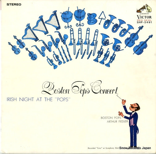 FIEDLER, ARTHUR irish night at the "pops" SHP-2491