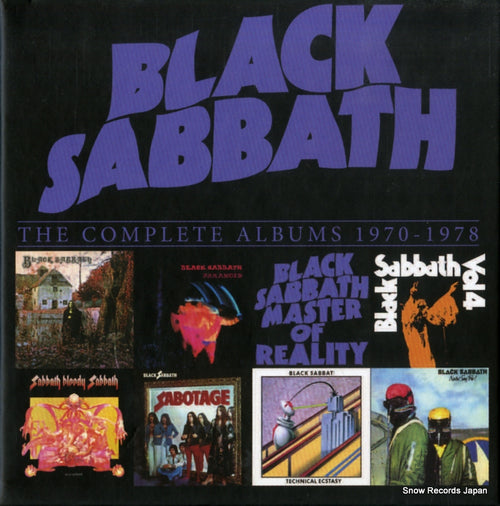 BLACK SABBATH the complete albums 1970-1978 R2-542306