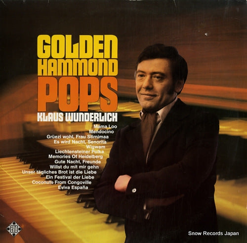 WUNDERLICH, KLAUS golden hammond pops 6.28075