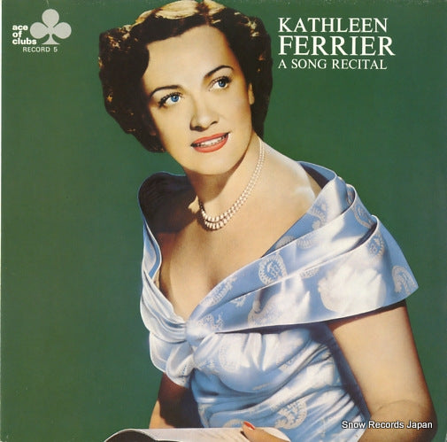 FERRIER, KATHLEEN a song recital ACL309