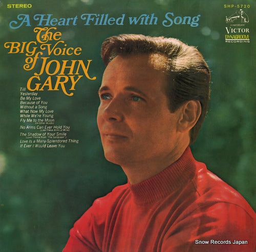 GARY, JOHN a heart filled with song SHP-5720