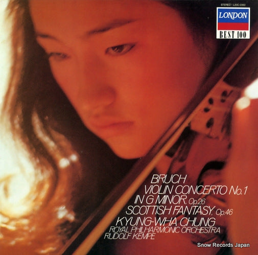 CHUNG, KYUNG-WHA bruch; violin concerto no.1/scottish fantasy L20C-2060