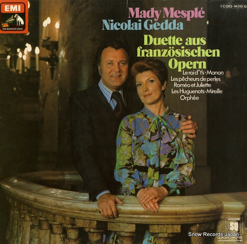 GEDDA, NICOLAI duette aus franzosischen opern CO63-14010