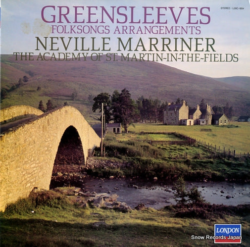 MARRINER, NEVILLE greensleeves folksongs arrangements L28C-1854
