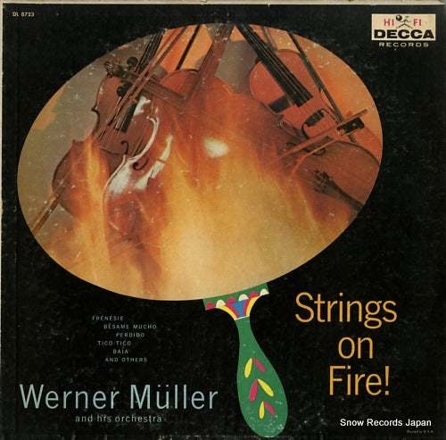 MULLER, WERNER strings on fire DL8723