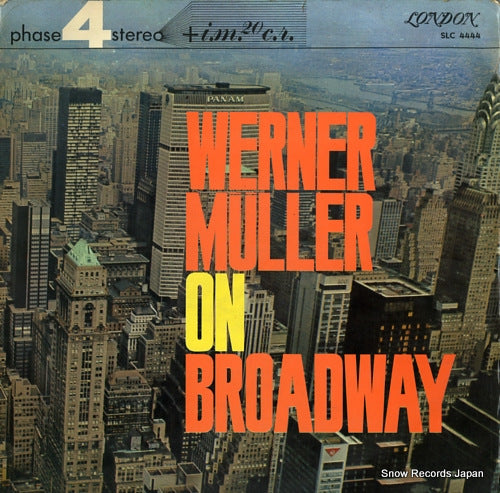 MULLER, WERNER on broadway SLC4444