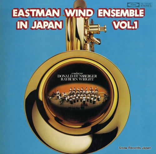 HUNSBERGER, DONALD eastman wind ensemble in japan vol.1 TA-72043