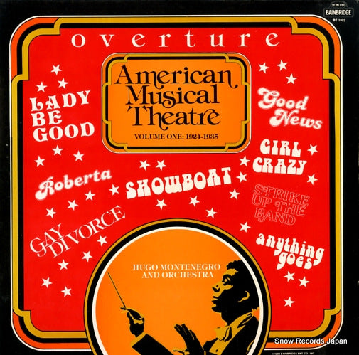 MONTENEGRO, HUGO overture american musical theatre BT1002