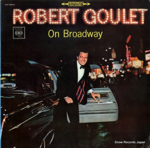 GOULET, ROBERT on broadway YS-799-C