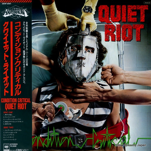 QUIET RIOT condition critical 28AP2901