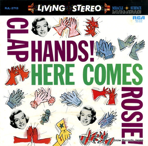 CLOONEY, ROSEMARY clap hands! here comes rosie! RJL-2713