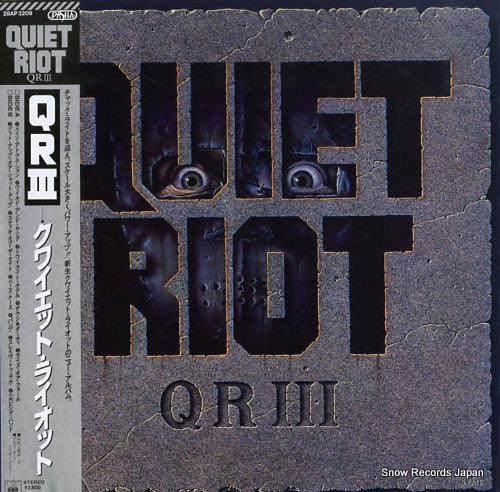 QUIET RIOT qr iii 28AP3209