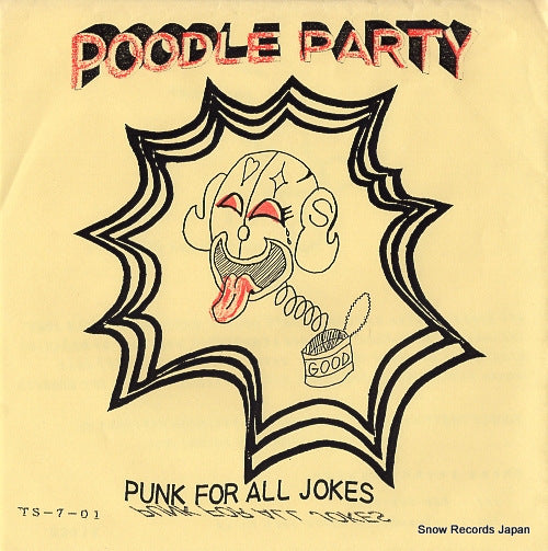 POODLE PARTY punk for all jokes TS-7-01