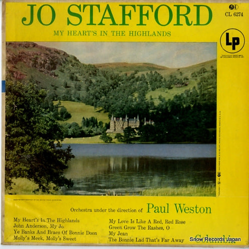 STAFFORD, JO my heart's in the highlands CL6274