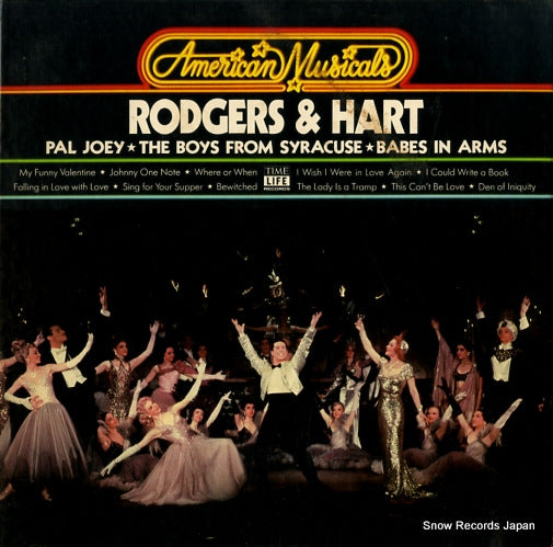 RODGERS AND HART pal joey/the boys from syracuse/babes in arms STL-AM06